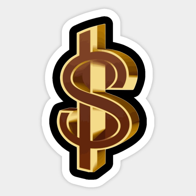 dollar Sticker by Pixy Official